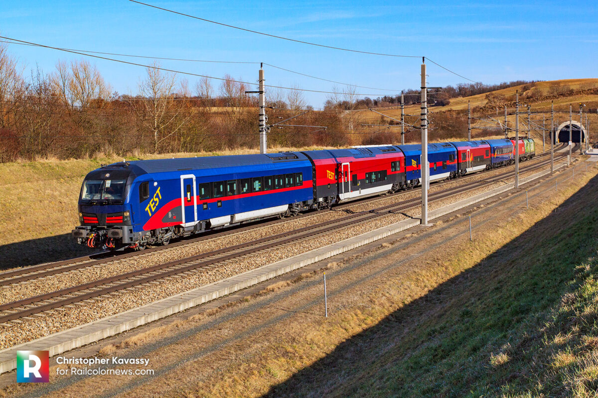 Passenger Italy New Generation Railjet 2 Nightjet Trains In