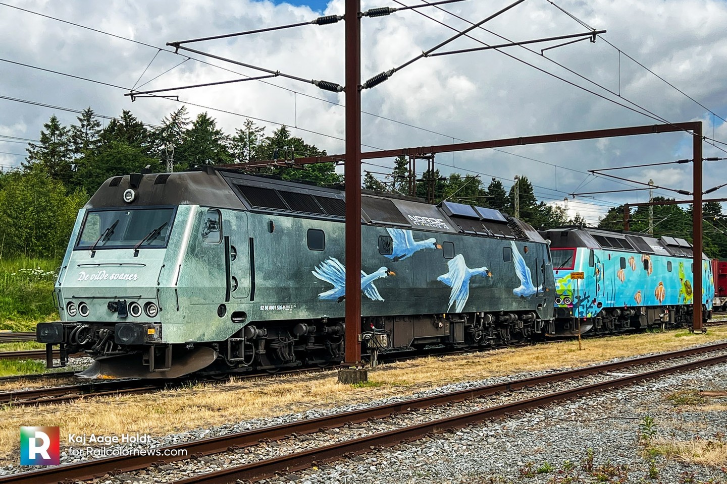 📷 by Kaj Aage Holdt 🇩🇰 Litra ME: A colorful comeback with a trilogy of Danish fairy tales ⬆️ A free article on Railcolor News has more details and photos
.
.
.
.
.
#NordicReFinance #LitraME #DBCargoScandinavia #Denlillehavfrue #diesellocomotive #TheLittleMermaid #Devildesvaner #diesellok #TheWildSwans #railways #railways_of_europe #railcolornews #HCAndersen #HansChristianAndersen #train #Snedronningen #TheSnowQueen #ME1533 #ME1526 #ME1524 #trainspotter_europe #railways_of_denmark #melokomotiv #togspotter #henschel #me_tema #danishtrains