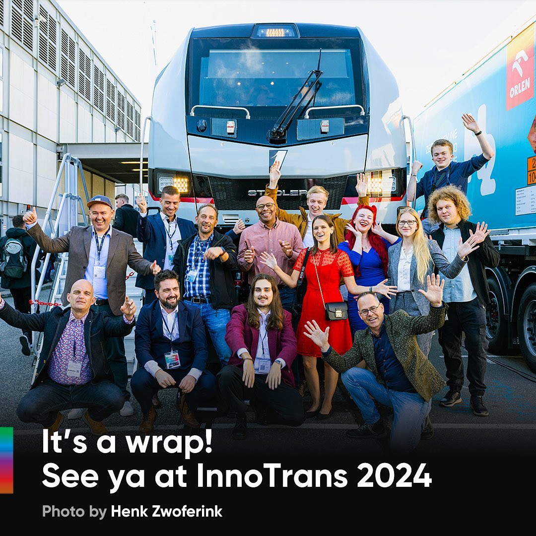 Thats a wrap on InnoTrans 2022 🌯 We hope everyone had an amazing time and we can’t wait to see you all (and a new batch of trains) back again in 2024! 
.
.
.
.
#Innotrans #Innotrans2022 #Stadler #Euro9000 #StadlerEuro9000 #trainspotter #trainfluencer #railwayengineering