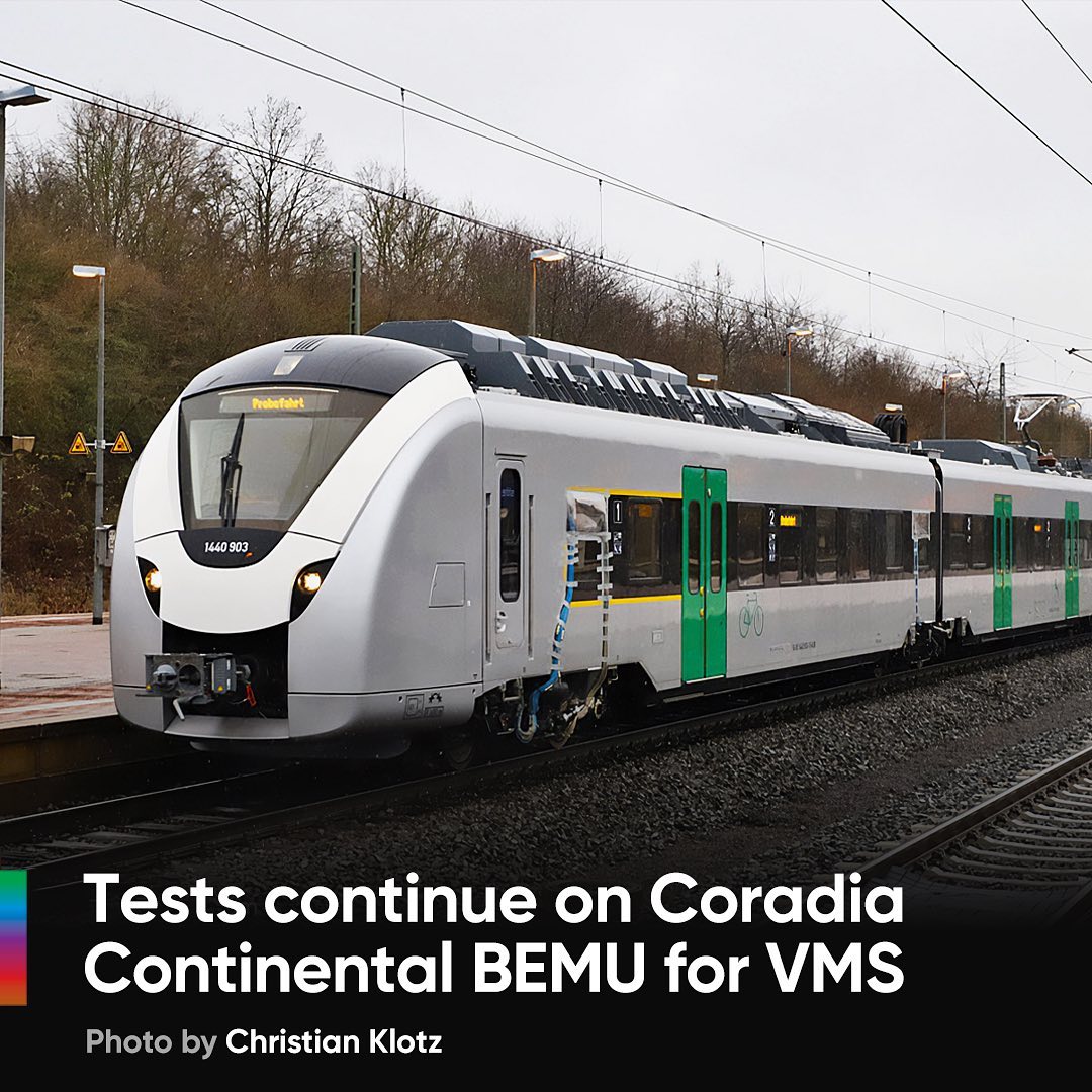 📷 by Christian Klotz 
🇩🇪 The solution to delayed electrification: Alstom Coradia Continental battery-EMU’s for VMS continue testing 🔋 Read more about the necessity of these units via the link in our bio ⬆️
.
.
.
.
.
#Alstom #coradia #coradiacontinental #vms #sachsen #batterypower #batterytrain #BEMU #eisenbahn #eisenbahner #eisenbahnfotografie #railways_of_our_world #railways_europe #railways #Electricmultipleunit #railwayphotography #railcolor #railcolornews