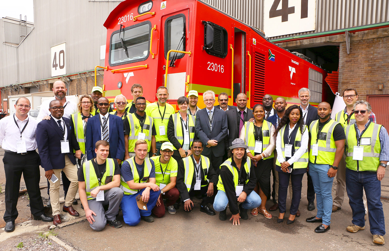 SA Bombardier and Transnet celebrate the handover of the ...