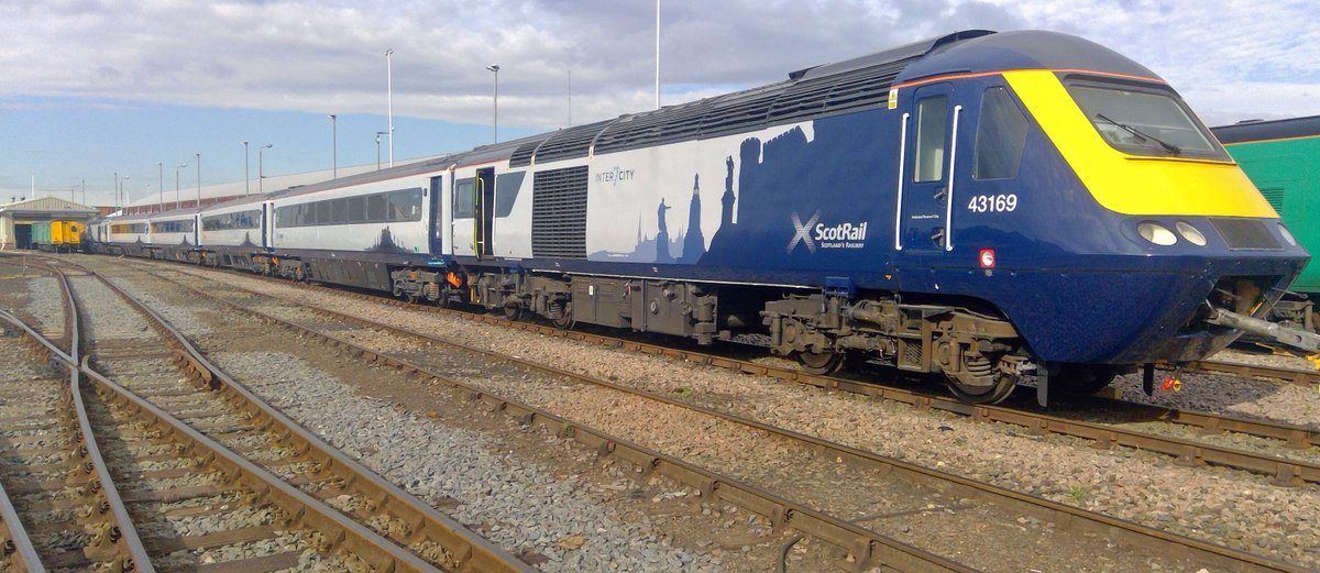 Uk First Refurbished Scotrail Hst Has Been Delivered Railcolor News