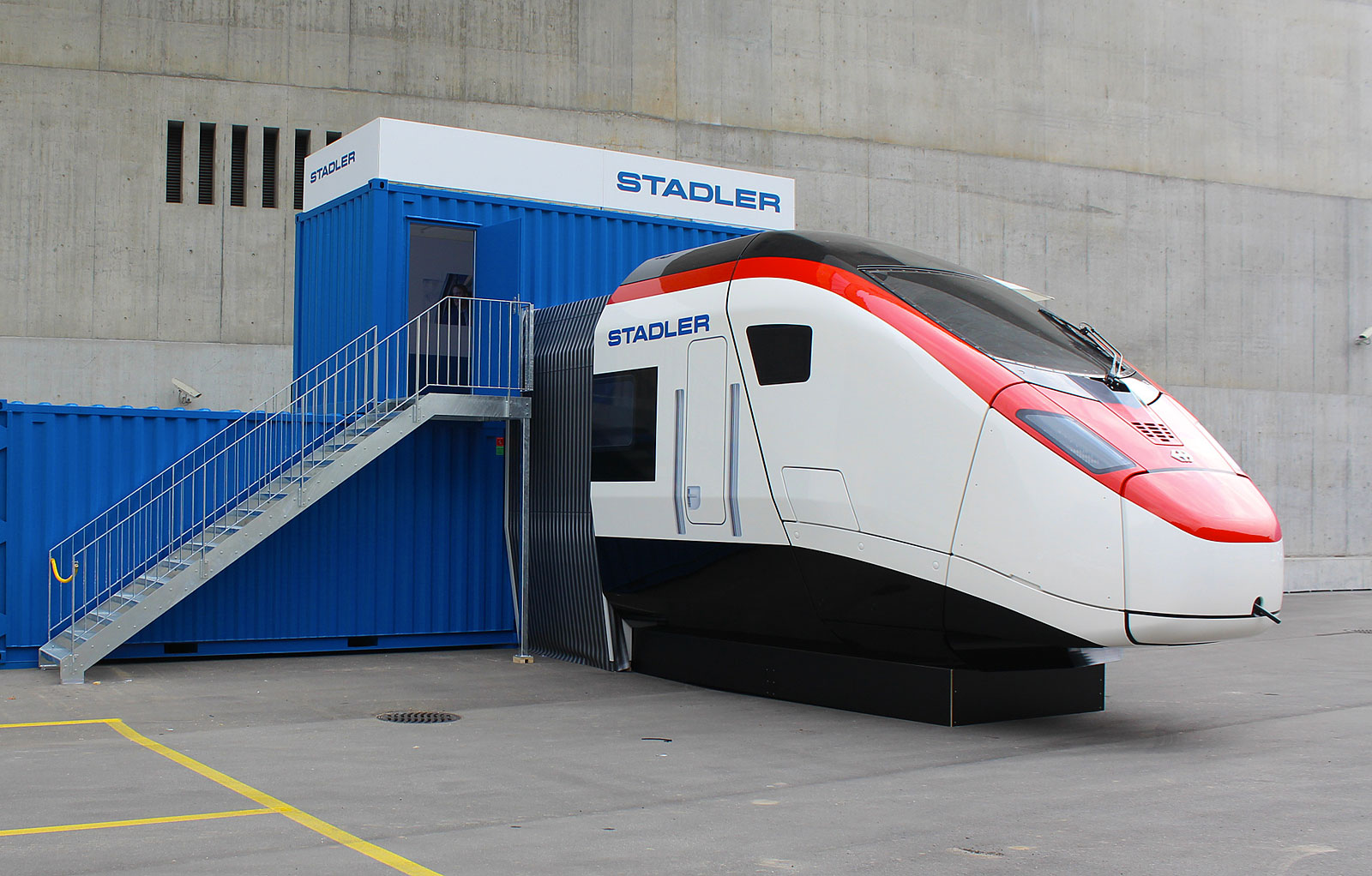 A Giruno simulator. Copyright Stadler Rail